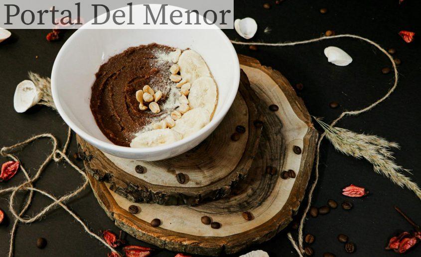 Dessert with Peanuts and Banana